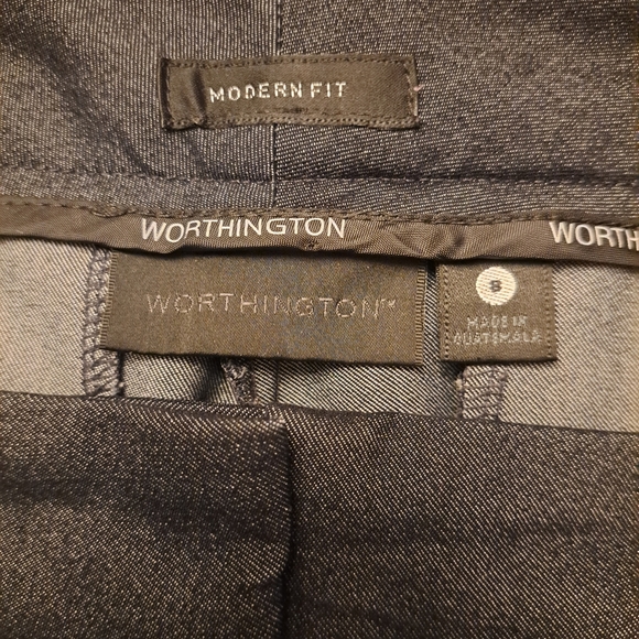 Worthington Modern Fit Dress Pants – Dark Charcoal - Picture 3 of 3